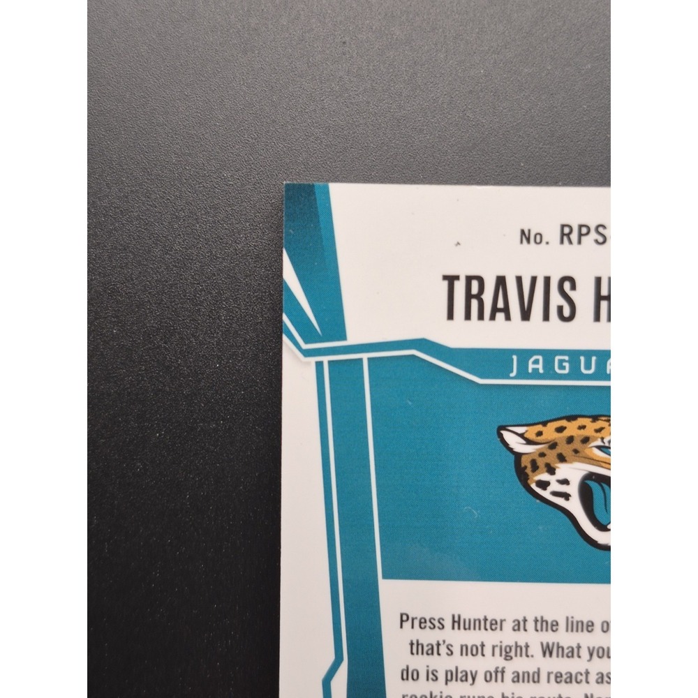 2025 Panini Phoenix Rookie Patch Auto Travis Hunter Bronze Pandora #RPS-THR /199 - Picture 10 of 12